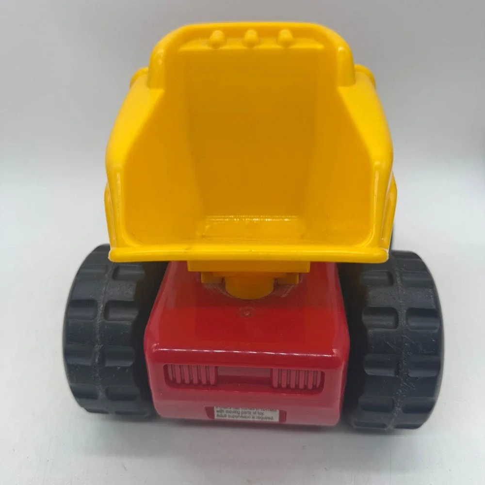 Tonka Chuck & Friends Dump Truck Red Yellow Interactive Toy 2009 Broken